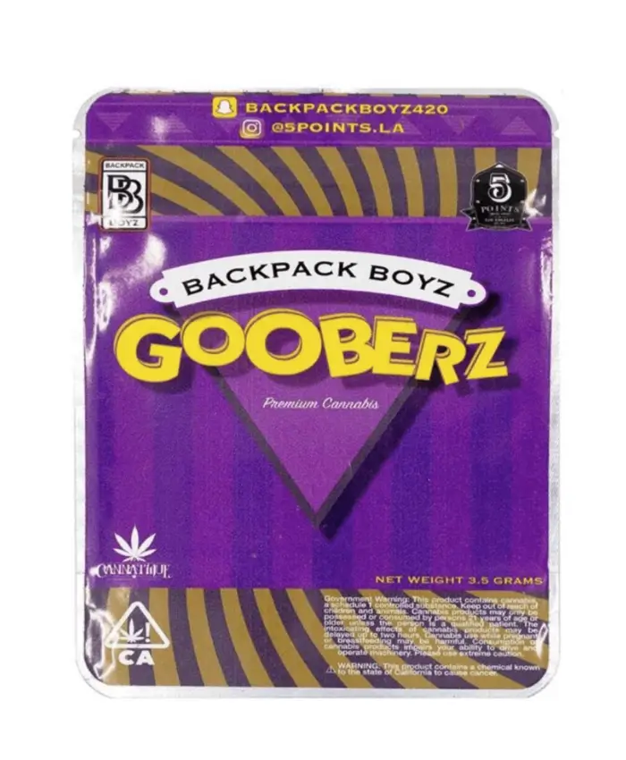Gooberz Marijuana Strain by Backpack Boyz