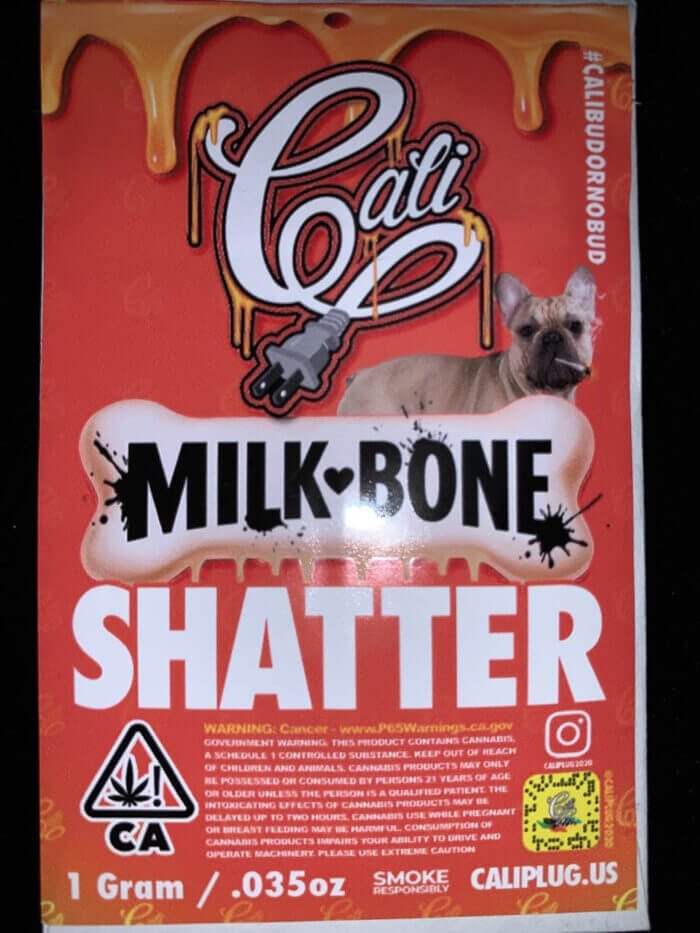 Cali Plug Milk Bone Shatter